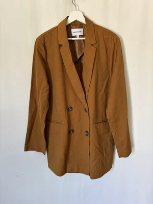 Chaqueta Blazer Elizabeth & James Grande Doble Pecho Bolsillos Relajado Otoño Foto 1 de 4