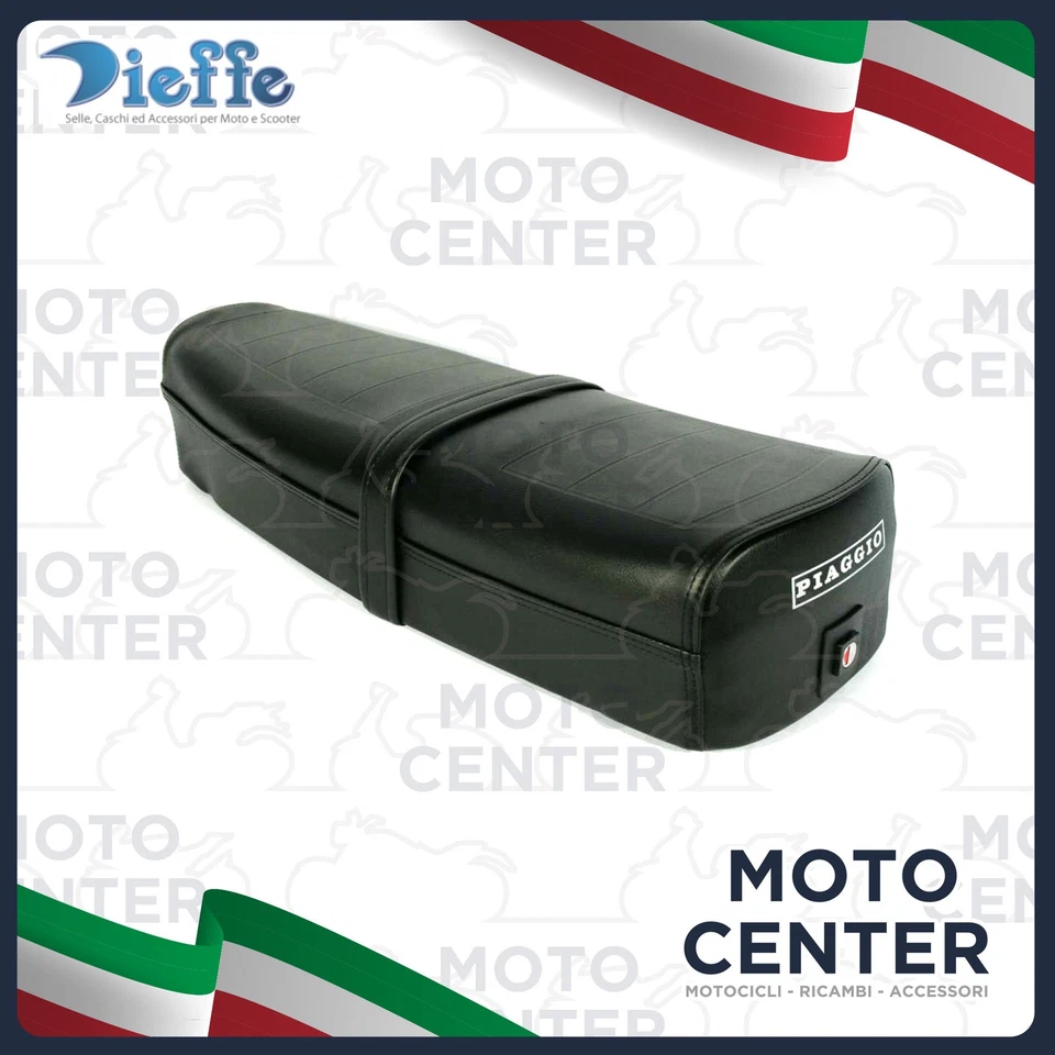 SELLA NERA 2 POSTI PIAGGIO VESPA PK 50 125 S - VESPA PK 50 125 XL - Immagine 1 di 1