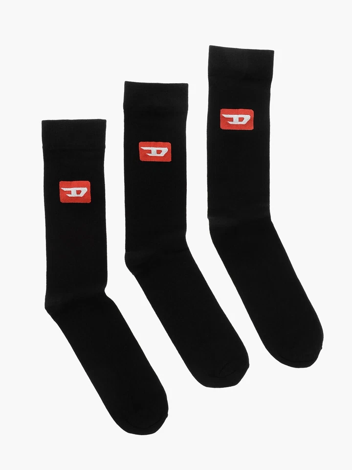 Diesel - (3er Pack) Bequeme & Elastische Herren Socken - SKM-RAYTHREEPACK-R - Bild 1 von 3