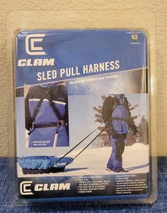 Clam • Sled Pull Harness • Mo# 8427 • Fishing/Hunting/Outdoor • New/Sealed! - Picture 1 of 4