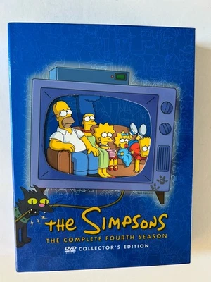 The Simpsons The Complete Fourth Season 4 DVD Set Collectors Edition Foto 1 de 4