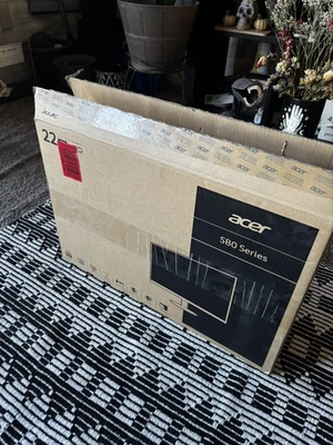 Open Box Acer SB220Q 21.5" Full HD IPS 75Hz 1920 x 1080 Monitor - Image 1 of 4