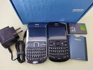 Original Nokia C Series C3-00 Bluetooth FM JAVA 2MP Unlocked WIFI Mobile Phone - Picture 1 of 12