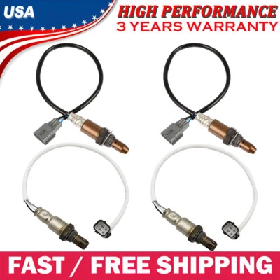 For Infiniti Q70 Q70L 5.6L V8 2015-2019 4Pcs Upstream+Downstream Oxygen Sensor — 第 1/4 张图片