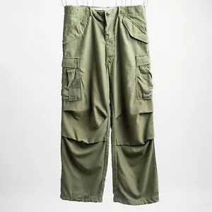 Vintage 70s US Army M65 Cargo Pants - Size 34x29 Made in the USA - Picture 1 of 16