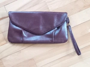 Bolso sin asas de cuero marrón Toni vintage sobre flexible blando sangre de buey - Imagen 1 de 9