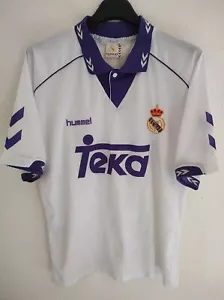 REAL MADRID 1993-1994 Teka camiseta shirt trikot maillot maglia M - Foto 1 di 4