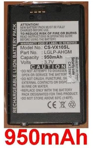 Batterie 950mAh type LGLI-AHGL LGLP-AHGM SBPP0024901 Pour LG VX10K - Photo 1 sur 1