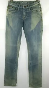 Jean Robin's lavado claro descolorido lavado a la piedra - para mujer talla 27 - Imagen 1 de 10