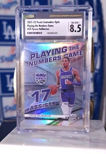 Tyrese Haliburton #24 Silver Holo 2021-22 Panini Contenders Optic Indiana Pacers - Picture 1 of 3
