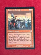 MTG Dwarven Recruiter Odyssey Magic the Gathering