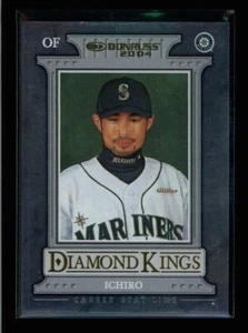 ICHIRO 2004 DONRUSS DIAMOND KINGS CARRERA STAT LINE #109/328 AG8658 - Imagen 1 de 1