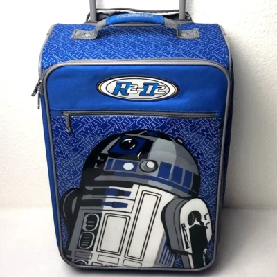 American Tourister Star Wars R2D2 Carry on Luggage Rolling Suitcase - Image 1 of 4