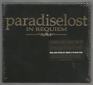 PARADISE LOST - In Requiem ['07] LTD. Black Velvet CLAMBOX (DIGIPAK Edition) NEW - Picture 1 of 2