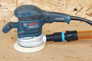 Bosch GEX34-6N compatible with 1 1/4 Shop Vac Adapter & ROS65VC - Picture 1 of 6