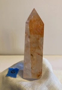 Fire Quartz Crystal Tower  - Picture 1 of 7