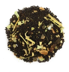 Strong Indian Spiced Tea with Saffron Healthy Fresh Loose Leaf Blend Masala Chai - Picture 1 of 6