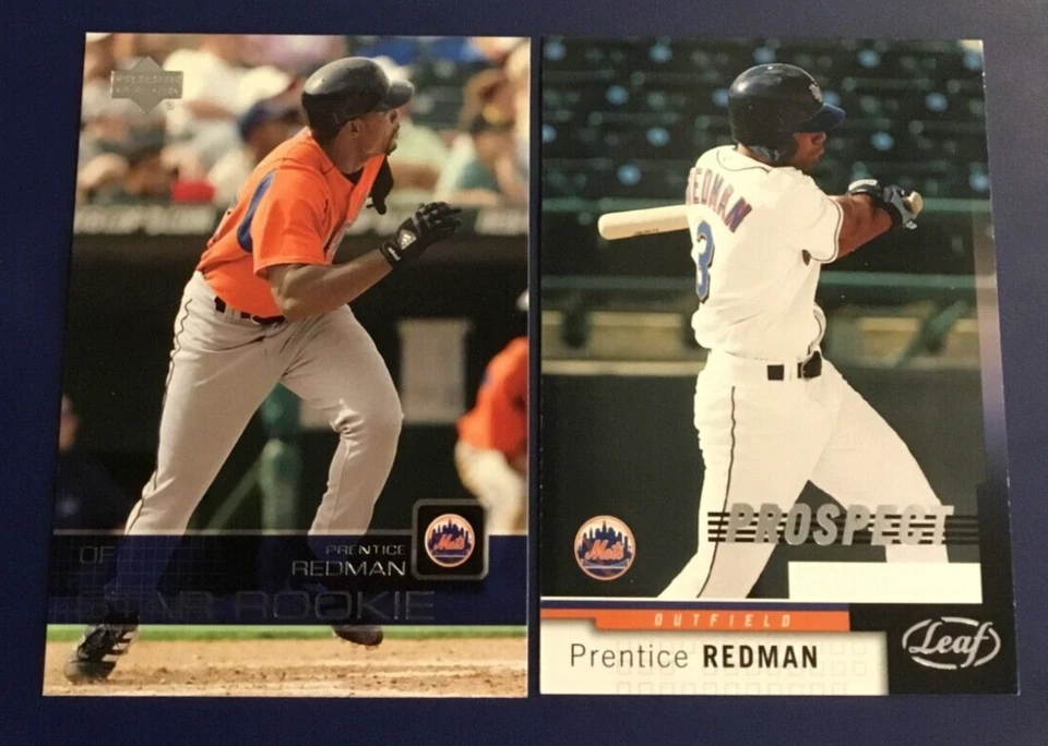 2003 Upper Deck & Donruss #524 #234 Prentice Redman Rookie Lot New York Mets - Image 1 of 1