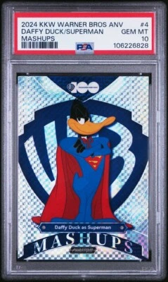 Daffy Duck Superman 2024 Kakawow Warner Bros WB MashUps /599 PSA 10 GEM MINT - Image 1 of 3