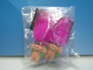 ORECCHINI UOMO MASCHERATO HALLOWEEN - 2" Russ Troll Dolls - NUOVI IN BUSTINA ORIGINALE - Foto 1 di 2