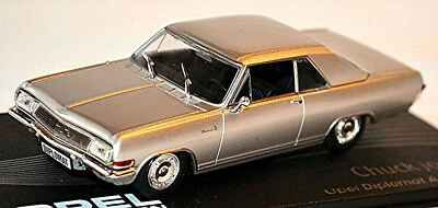 Opel Diplomat A Coupe V8 1965-67 Designer Series C. Jordan Silver Metallic 1:43 - Image 1 of 4