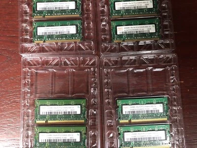 Hynix 512Mb (2 x 256MB) RAM 1Rx16 PC2-5300S-555-12 - Image 1 of 2