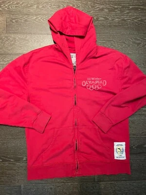 Lancaster Olympic Museum Team Canada Zip Hoodie Sweatshirt 1932 Lake Placid XL — 第 1/4 张图片