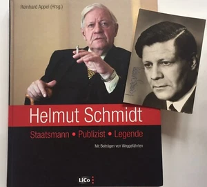 Helmut Schmidt signiert SPD Kanzler original Unterschrift Signatur Autogramm - Bild 1 von 4