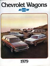 Chevrolet Wagons Caprice Impala Malibu Monza 1979 USA Markt Verkaufsbroschüre