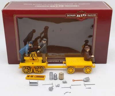 Bachmann 96201 G Scale Motorized Handcar w/Trailer/Box - Image 1 of 4