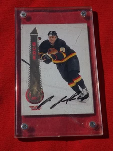 Tarjeta de hockey Pinnacle 1994-95 - Pavel Bure #140 autografiada en losa - Imagen 1 de 3