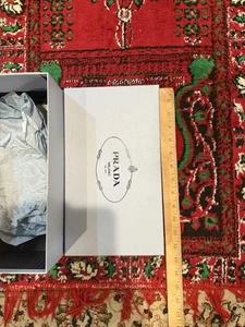 Prada Milano AUTHENTIC Shoe Box (No Shoes Included). Perfect Box For Your Shoes - Picture 1 of 3