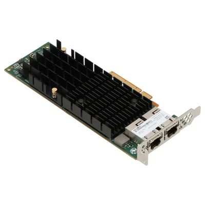 HP StoreFabric SN1200E-T 2 Port 10GbE RJ45 PCI-E LP - 827607-001 N3U51A - Bild 1 von 4