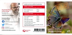 2020 Wildlife Recovery Bathurst Copper Butterfly - Stamp booklet Barcode 565442 - Picture 1 of 2