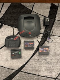 Atari Jaguar Console w/ Controller & 3 Games - Tested & Working (AvP!)