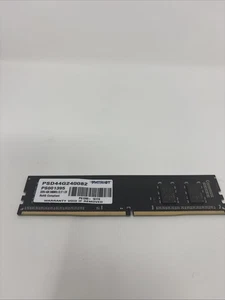 Patriot Memory Signature Line 4GB DDR4 2400MHz SDRAM Memory Module PSD44G240082 - Picture 1 of 3
