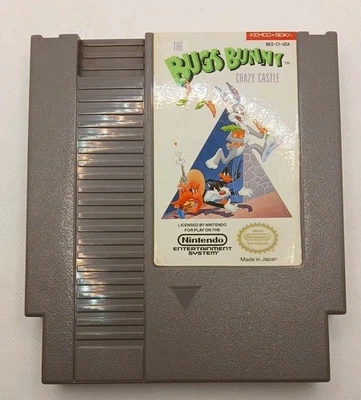 The Bugs Bunny Crazy Castle (Nintendo Entertainment System, 1989) NES ORIGINAL  - Image 1 of 4