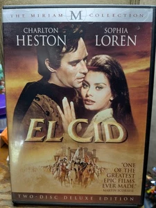 El Cid (2 DVD Set) 1961 Deluxe Edition - Charlton Heston & Sophia Loren - RARE! - Picture 1 of 3