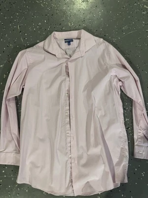 APT.9 Premier Flex Slim Fit Dress Shirt XL 17-17.5 34/35 Pink - Image 1 of 2