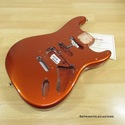Fender American Special Stratocaster Body Vintage Autum Blaze Metallic COA - Image 1 of 4