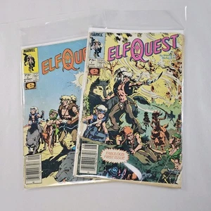 Elf Quest #1 Marvel Comics agosto 1985 y #2 lote de 2 cómics bajo grado leer⬇ - Imagen 1 de 13