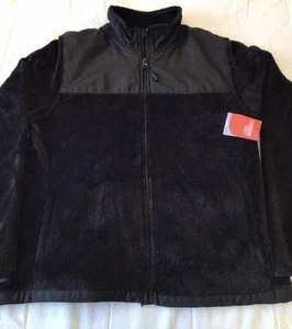 XL/XG (16-18) WOMENS Danskin Now Black Fleece Zip Up - NEW W/TAGS - Picture 1 of 10