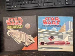 Star Wars the Maverick Moon and The Rebellious Robot. Random House Vintage - Picture 1 of 2
