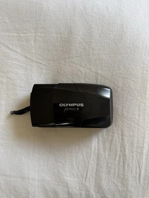 Пленочная камера Olympus μ MJU II 35 мм - черный объектив 35 мм f2.8 - Изображение 1 из 4