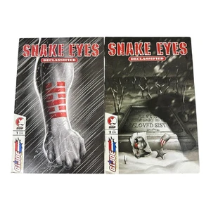 Snake-Eyes: Declassified #1 & 2 Lot (Devil's Due Publishing August 2005) - Picture 1 of 17
