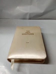 1947 JUDAICA LAS SANTAS ESCRITURAS según TEXTO MASORÉTICO ""LA BIBLIA DE LA NOVIA" - Imagen 1 de 19