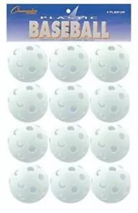 Bolas de béisbol de plástico - Imagen 1 de 1