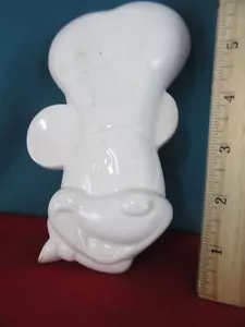 588. Vintage Mickey Maus Löffelauflage ganz weiß The Walt Disney Co. von HOAN Ltd. - Bild 1 von 3