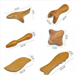 Herramienta de masaje corporal masajeador de ojos y cara vietnamita 1 pieza al por mayor sándalo vietnamita Gua Sha - Imagen 1 de 10