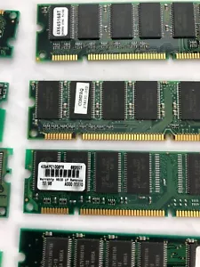 128MB 4 pcs of 32MB 168-Pin SDRAM DIMM PC100 Desktop Memory Fast Shipping PC-100 - Picture 1 of 6